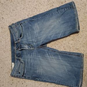 Buffalo David Bitton Mandy Regular Rise Stretch Bermuda Shorts Sz 28